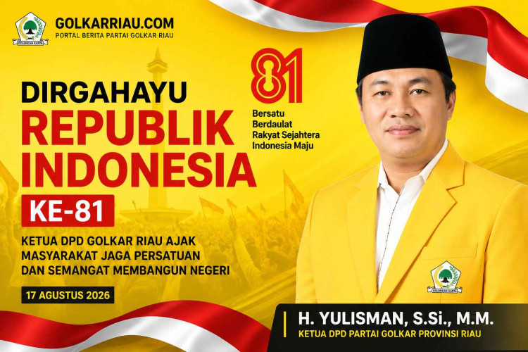 H. Yulisman: Dirgahayu HUT ke-81 RI, Mari Jaga Persatuan dan Semangat Membangun Negeri