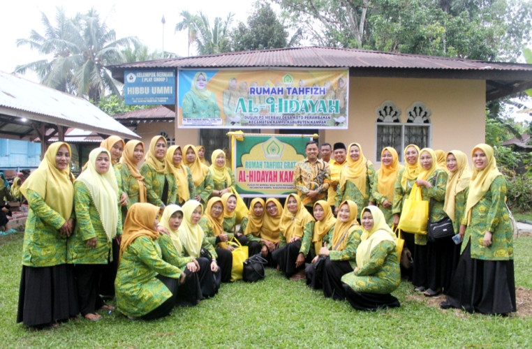 Sah Diresmikan, Rumah Tahfiz Binaan Pengajian Alhidayah Riau Berlokasi di Kampar