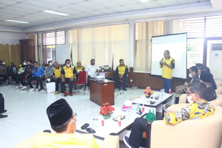 Selenggarakan Rumpol IV, Bapilu Golkar Riau Bahas Sawit dan Masa Depan Ekonomi Riau