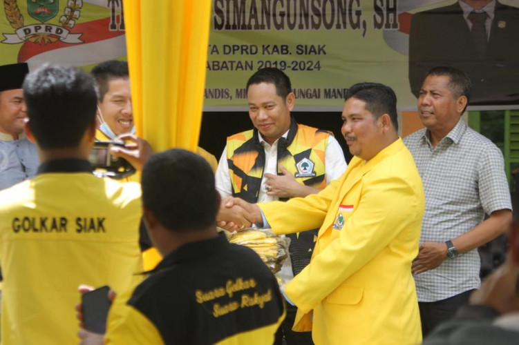 Monitoring Reses, Ketua DPRD Siak Indra Gunawan Senang Bertatap Muka dengan Masyarakat