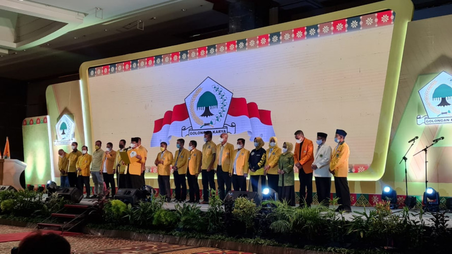 DPD II Golkar Se-Riau Dukung Airlangga Presiden 2024, Syamsuar Dimajukan Lagi Jadi Gubernur