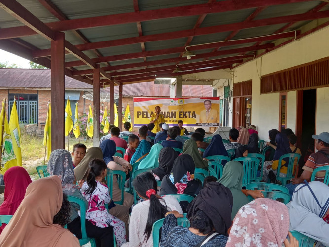 Selang Dua Minggu Bimtek EKTA Golkar Riau, DPD Golkar INHU 