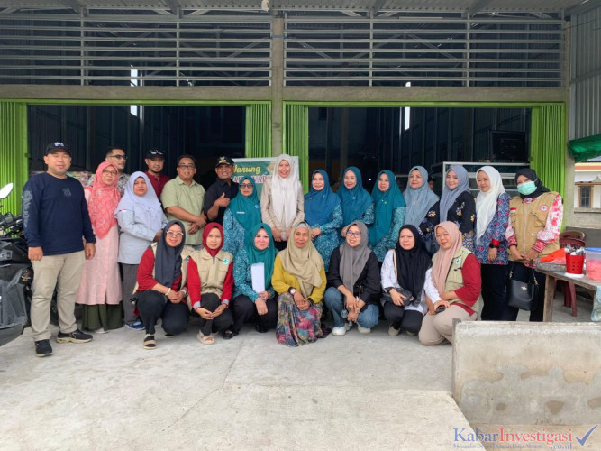 Wabup Inhil Yuliantini Turun Langsung Tinjau Penanganan Stunting di Batang Tuaka