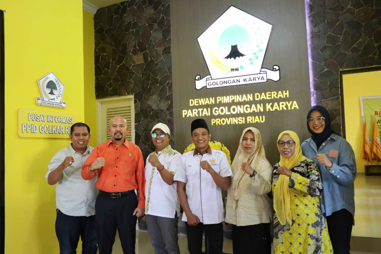 Komisi Informasi Riau Puji Komitmen Golkar Riau Wujudkan Transparansi Publik