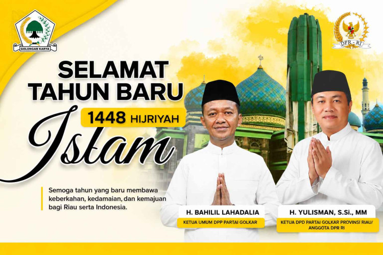 Sambut Tahun Baru Islam 1448 Hijriah, Golkar Riau Ajak Masyarakat Perkuat Semangat Hijrah dan Kebersamaan