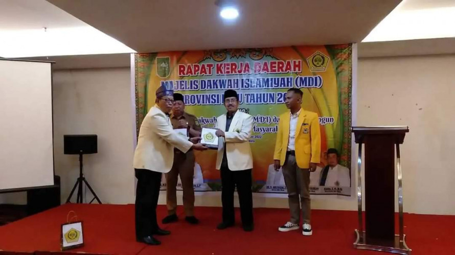 Rakerda MDI Riau, Bentuk Nyata Lembaga Dakwah yang Solutif 