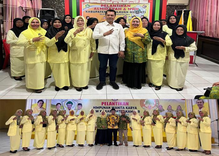 Sah! HWK Kampar dan Kepulauan Meranti Dilantik Oleh HWK Provinsi Riau