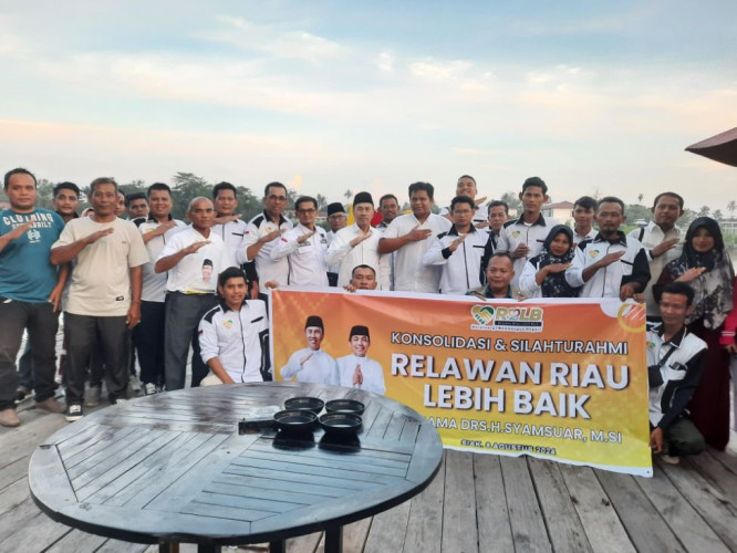 Cagubri Golkar Syamsuar Konsolidasi Pemenangan Bersama Relawan Riau Lebih Baik